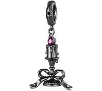 ZUOHUI Set di Charm Halloween 925 Argento Sterlino for Pandora | Gothic compatibile con Troll Biagi Chamilia Bracciale Ragno Teschio Cattedrale Perline Regalo for Lei