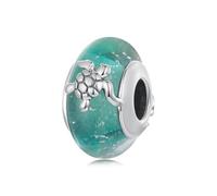 ZUOHUI Tartaruga Marina Charm in rame placcato for Pandora Bracciale DIY