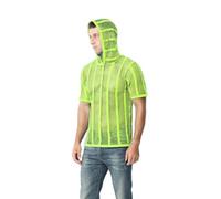 ZUOLAIYIN Breathable Men Solid Color Mesh T Shirt Comfort for Every Day, 1 verde fluorescente, L