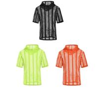 ZUOLAIYIN Breathable Men Solid Color Mesh T Shirt Comfort for Every Day, 3*blu+nero+verde, L