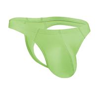 ZUOLAIYIN Strings da uomo sexy intimo uomo perizoma per uomo stringhe stringhe da uomo perizoma con sacco stringhe da uomo nero rosso nuovo, Verde(8187), L