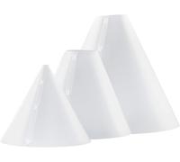 ZUOMIDIE Set di 3 diffusori per foto a forma di Cone Light Flash per articoli riflettenti, per piccoli prodotti, diffusion Photography Shooting Reflective, alternativa a Photo Box per Jelwery