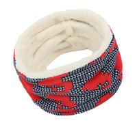 zuousxbs Calco In Pile Guffolo Gigante Inverno Inverno A Maglia Calda Scottatura Elegante Sciarpa Per Collo Elegante L'attività Invernale All'aperto Adulti Scarf