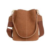 zuousxbs Donne Borsa Per Secchio Autunno Inverno Stume Invernale Borsa Casualmente Crossbody Retro Messengers Per Viaggi Day Uso Autunno Inverno Crossbody For Women Women Simple Bucket Spalla Retrò