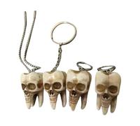 zuousxbs Orecchini Per Craspini Accessori Accessori Del Cranio Unisex Elegante Portabancella Le Gocce Gioielli In Resina Halloween Unisex Dichiarazione Gioielli