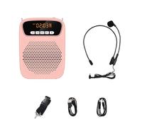 zuousxbs S278 Amplificatore Chiaramente Vocale con Microfono per L'insegnamento della Guida E del Parlare in Pubblico 2200 mAh Insegnanti Ricaricabili Amplificazione Vocale