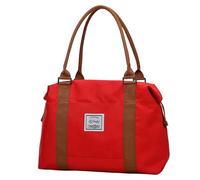 ZuoXun Bolsa de viaje Grande Moda Bolsa De Viaje Grande para Mujeres Bolsas De Bolsas De Cabina Oxford Bolsa Impermeabile, Rosso-S, A