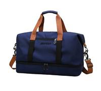 ZuoXun Bolsa de viaje grande Moda Nuovo Mochila De Viajes De Campamento Multifuncional Bolsa De Gimnasia De Hombro Grande-Azul Profundo