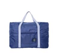ZuoXun Bolso De Lona De Viaje Plegable Portátil De Gran Capacidad Bolsa De Gimnasia Deportiva-Azul Profundo