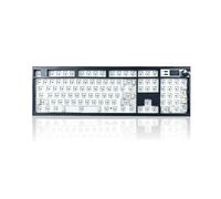 ZUOYA Kit tastiera meccanica GMK104 full size con schermo e manopola, VIA programmabile HotSwap wireless BT5.0/2.4G/Tipo-C Guarnizione montata PCB Custom Barebone Kit fai da te Tastiera da gioco RGB