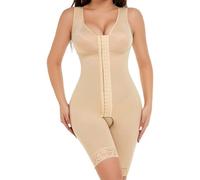 ZUOZUIYQ Intimo Modellante ad Alta Compressione da Donna Tummy Trimmer Control Body Modellante per Tutto Il Corpo Regola i Ganci Tummy Control Shapewear
