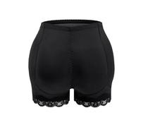 ZUOZUIYQ Intimo Modellante per Il Sollevamento dei Glutei Pantaloncini Modellanti per Il Controllo della Pancia sui Fianchi Finti per Le Donne Nero 3X