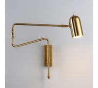 ZUOZUIYQ Lampade da parete Applique Applique da parete Lampada da parete con braccio oscillante Montaggio a parete Lampada da lettura Applique cablata regolabile Apparecchio di illuminazione da parete