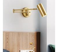 ZUOZUIYQ Lampade da Parete Applique Illuminazione da Parete E27 Faretto con Braccio oscillante Apparecchi a Parete Sconce da Parete Regolabile Pieghevole con Braccio oscillante Camera da Letto