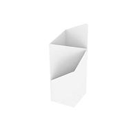 ZUOZUIYQ Ombrello sta porta metallico supporto ombrello Simple Design Square per ombrello e camminata Office Hombrehold Storage 20x25x60cm/bianco/bianco