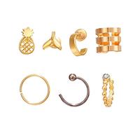 ZUOZUIYQ Orecchini da Donna di Gioielli, Orecchini in Metallo Geometrico Vintage Set per Donne Geometriche di Cristallo a Cristallo a Croce Goccia di Moda Gioielli Regali per Fidanzata, Moglie,
