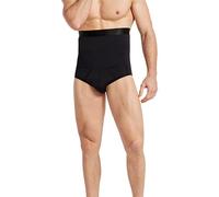 ZUOZUIYQ Pantaloncini Modellanti Modellanti per Il Controllo della Pancia da Uomo Vita Alta Dimagrante Intimo Anti-Arricciatura Corpo Boxer Senza Cuciture Breve Compressione Pancia