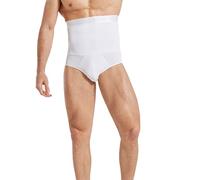 ZUOZUIYQ Pantaloncini Modellanti Modellanti per Il Controllo della Pancia da Uomo Vita Alta Dimagrante Intimo Anti-Arricciatura Corpo Boxer Senza Cuciture Breve Compressione Pancia