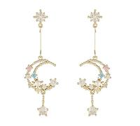 ZUOZUIYQ per Orecchini Regalo Goccia per Le Donne Orecchini Regalo per La Fidanzata Pedante E Orecchini Orecchini da Donna Carini