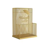 ZUOZUIYQ Porta del supporto per ombrello in metallo, porta ombrello interno/esterno vuoto, supporto ombrello con vassoio gond rimovibile, deposito classificato, 35x24x46cm