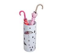 ZUOZUIYQ Porta del supporto per ombrello interno, ombrello cavo e gocce d'acqua ombrello Porta a piedi, per il corridoio di decorazione per la casa di foyer, 20x50 cm/bianco