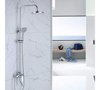 ZUOZUIYQ Shower Set Bathroom Three-Speed Shower Shower Lift Set ConceaShower Mixing Valve Third Gear Under The Water Beautiful Practical Beauty Comes