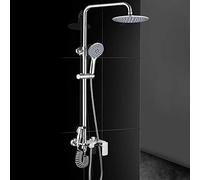 ZUOZUIYQ Shower Set Can Be Raised And Lowered Shower Head Bathroom Home Four-Speed Supercharged Shower 360 ° Rotating Faucet Fixed Showerheads,Sprinkler Beauty Comes