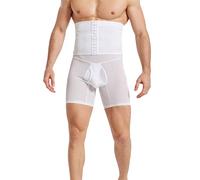 ZUOZUIYQ Slip Pancia da Uomo Vita Alta Corpo Intimo più Sottile Controllo Solido Cintura Addominale Mutandine di Compressione addomeBoxer Brief
