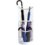 ZUOZUIYQ Stand ombrello, supporto ombrello Luce in metallo, impermeabile, a prova di ruggine, cesto ombrello di grande capacità, spazio di risparmio/a/61 * 30 cm