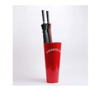 ZUOZUIYQ Stand ombrello, ufficio Ombrello Storage Bin Home Office Hotel Home Ombrello Storage Umbrella Barrel Tubo/rosso