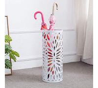 ZUOZUIYQ Stand ombrello, ufficio Ombrello Storage Bin Office Home Office Hotel Home Archiviazione Ombrello Barrel Tubo ombrello/Bianco