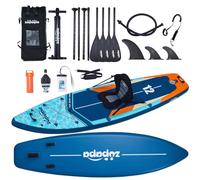 Zupapa 366 cm, set di tavola gonfiabile per SUP, con seduta per kayak, accessori completi