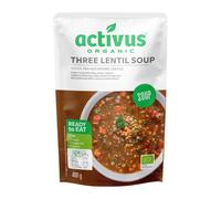 Zuppa Activus di tre tipi di lenticchie, 400 g