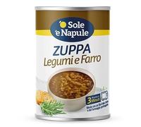 Zuppa di cereali con Legumi e Farro 400gr - "O Sol e Napule"