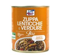 Zuppa di Lenticchie e Verdure Bio, 400 grammi