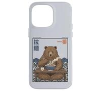 Zuppa di noodle giapponese Ukiyo-e Art Number One Ramen Bear Custodia per iPhone 14 Pro Max
