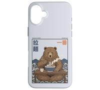 Zuppa di noodle giapponese Ukiyo-e Art Number One Ramen Bear Custodia per iPhone 16 Plus