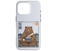 Zuppa di noodle giapponese Ukiyo-e Art Number One Ramen Bear Custodia per iPhone 16 Pro