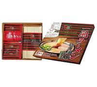 Zuppa di tonkotsu di pasta sottile etnica Ichiran Ramen Hakata con salsa secca rossa segreta speciale di Ichiran - 5 pasti - dal Giappone
