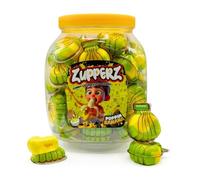 Zupperz Poppin Banana Gomme Ripiene Barattolo da gr. 18 x 50