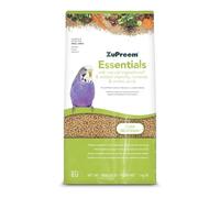 Zupreem Essentials - Mangime per uccelli da compagnia, ingredienti naturali, mangime per uccelli, indicato per parrocchetti, parrocchetti australiani, piccoli pappagalli e altri piccoli uccelli, 1 kg
