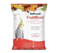 Zupreem Multifruits - Mangime per uccelli da compagnia, frutta e vitamine, mangime per uccelli, indicato per agapornis, cacatua NINFA, cotorre argentine e altri uccelli di medie dimensioni, 7,5 kg