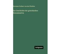 Zur Geschichte der griechischen Denominativa