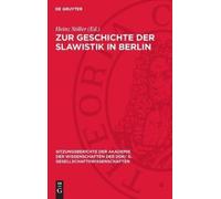 Zur Geschichte Der Slawistik in Berlin (Copertina rigida)