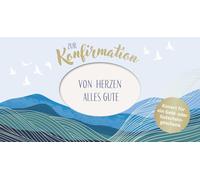 Zur Konfirmation: Von Herzen alles Gute - Kuvert für ein Geldgeschenk oder einen Gutschein | Ideales Geschenk zur Konfirmation