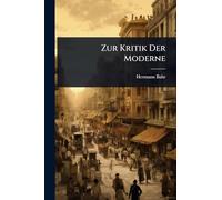 Zur Kritik Der Moderne