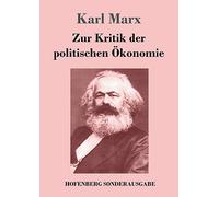 Zur Kritik der politischen Ökonomie