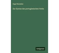 Zur Syntax des portugiesischen Verbs