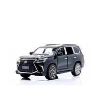 ZURDOX Modello di macchinina for 1/36 Lexus Lx570 Giocattolo for Bambini Die-Casting Model Car Miniature Collector Car Boy Toy Gift (Color : Black)