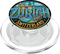 Zurigo città nome viaggio souvenir monumento turistico regalo PopSockets PopGrip per MagSafe